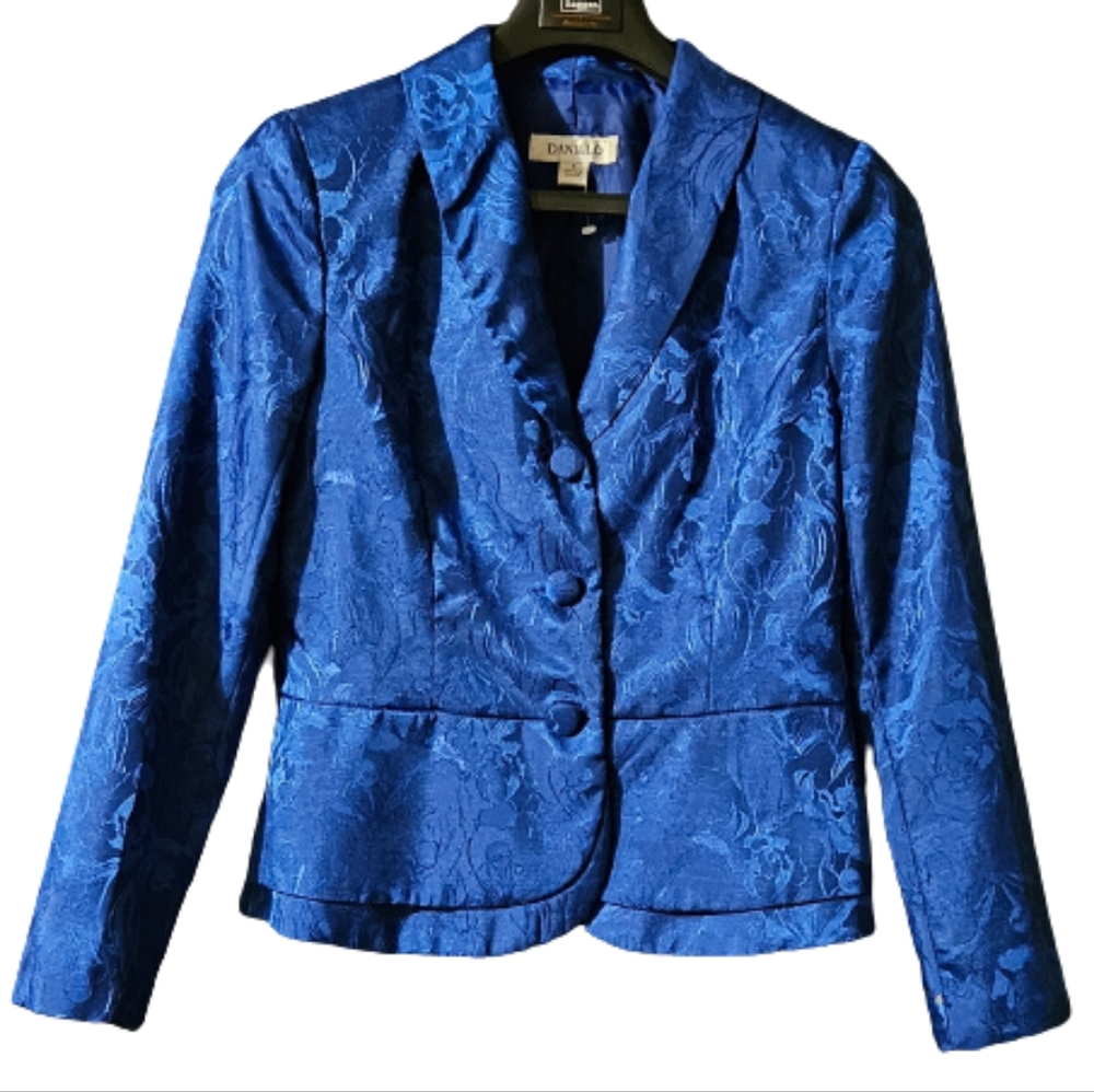 NEW! Danillo Womens Royal Blue Jacket / Blazer